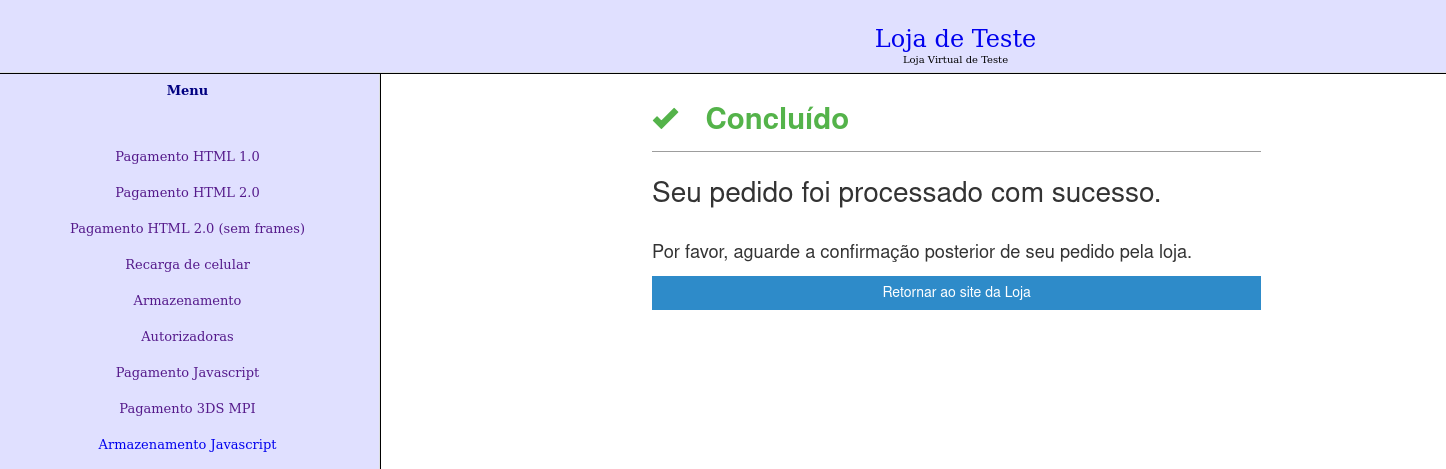 &quot;Loja virtual processamento.&quot; -no-filter